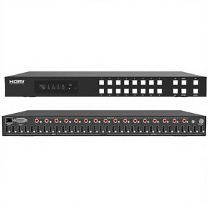 Sistema de Cine en Casa 16x16 para 2.0b 18Gbps 4K con Escalado de Matriz, ARC, EDID, 5.1 Canales, 5 Altavoces, Mini Metálico para Reproductor de Blu-ray - Product Image 1