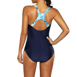 Maillot de bain haut de gamme pour femme, idéal pour les vacances à la plage, l'entraînement en piscine, séchage rapide, confortable, extensible, style actif, usage quotidien - Product Image 2