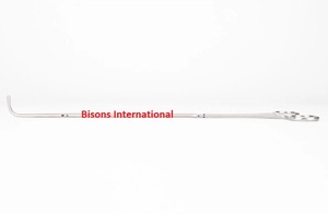 Pinzas Curvas Manuales de Grado Médico BISONS para Cirugía, Instrumento Quirúrgico de Acero Inoxidable con Certificación CE - Product Image 5