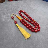 Tasbih Resin Buatan Tangan yang Sedang Tren, Penghitung Doa Islami, Manik-Manik Mewah untuk Penggunaan di Masjid, Hadiah Ramadan, dan Pasokan Eceran.
