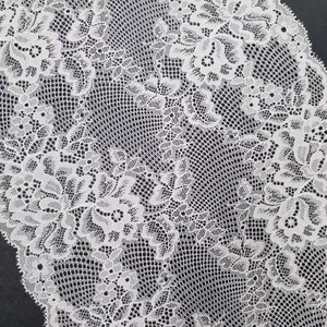 Romantic Floral Stretch <b>Lace</b> 23cm Lightweight Nylon Spandex <b>Elastic</b> Warp Knit Wedding Underwear Dress Premium Korean Quality - Product Image 6