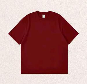 T-shirt promotionnel pour homme, blanc pur, 100% coton, 230 g/m², 8 oz, qualité supérieure, impression DTG DTF personnalisée par le fabricant - Product Image 1