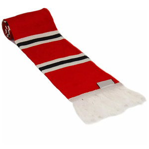 Écharpes de football tricotées double face de haute qualité, en acrylique, pour supporters des équipes nationales, avec design personnalisé - Product Image 3