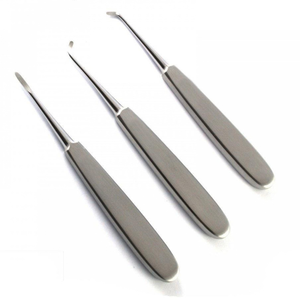 Juego de 3 Elevadores de Raíces Dentales Warwick James, de Acero Inoxidable, Manuales, para Extracción Quirúrgica de Dientes - Product Image 1