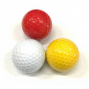 Pelotas de Golf de Goma No Tóxicas Especializadas para Entrenamiento Humano, Artículos Deportivos Versátiles - Product Image 1