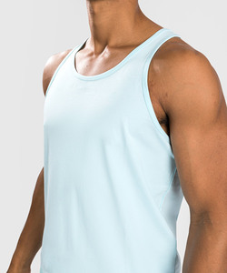 <b>Knitted</b> Sleeveless Undershirt Wholesale Ready to Ship Custom Logo <b>Men</b> Vest Breathable Cotton Blend <b>Men</b> <b>Tank</b> <b>Top</b> - Product Image 6
