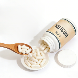 แคปซูลเสริมอาหารไมโอ-ไอโนซิทอลแบบกำหนดเองสำหรับผู้หญิงเพื่อสุขภาพ ช่วยบำรุงสุขภาพรังไข่และการทำงานของระบบเผาผลาญ สูตรวีแกน - Product Image 3