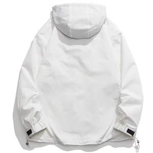 Chaqueta Cortavientos para Exteriores, MOQ Bajo, Logotipo Personalizado, Chaqueta Deportiva Resistente para Senderismo, Chaqueta Exterior con Capucha para Hombre, Proveedor con Pedidos Flexibles - Product Image 4