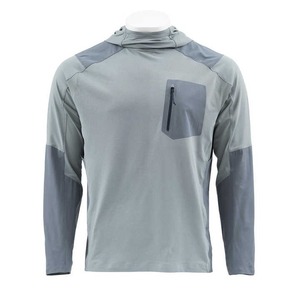 Wholesale Custom Made Anti <b>UV</b> Sun <b>Protection</b> Waterproof Plus Size Heat-Transfer Long Sleeve Fish Print Fishing <b>Hoodie</b> - Product Image 2