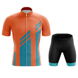 Men's Road Bike <b>Cycling</b> Clothing Set with <b>Short</b> Sleeve Jersey and Comfortable <b>Padded</b> <b>Shorts</b> for Outdoor Sports Activities - Product Image 4