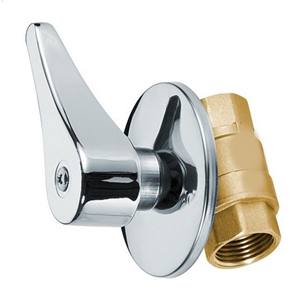 Robinet à bille dissimulé de 1/2 pouce de qualité supérieure, nickelé, avec extrémités BSP femelles pour le traitement de l'eau - Product Image 4