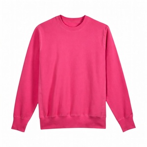 เสื้อสเวตเชิ้ตผู้ชายทรงบ็อกซี่สีเขียวแบบโอเวอร์ไซส์ ผ้าเฟรนช์เทอร์รี่ถัก คอริบบ์ รุ่นใหม่ล่าสุด - Product Image 3