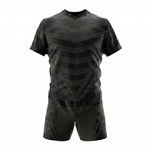 Uniforme de Rugby Moderno, 100% Poliéster, Transpirable, Ecológico, Antibacterial, de Secado Rápido, Anti-UV, Conjunto de Uniforme de Rugby de Alta Calidad - Product Image 2