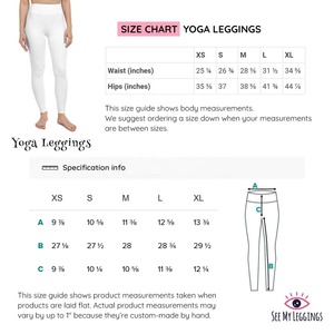 PIHA SPORTS Women Yoga Pants <b>Pockets</b> Mid Waist Tummy Control Slim Fit Anti-Bacterial Breathable Spandex/Polyester <b>Leggings</b> - Product Image 6