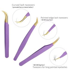 Pinzas Profesionales de Acero Inoxidable de Lujo Premium 2026, Pinzas de Precisión para Depilación de Cejas, Herramienta de Belleza para Salón - Product Image 2