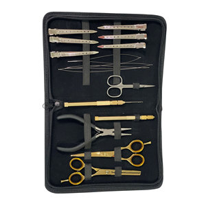 Juego de Herramientas para Extensiones de Cabello al por Mayor con Pinzas y Tijeras Profesionales para Extensiones de Cabello, Instalación Completa de Extensiones de Cabello - Product Image 3