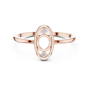 Anillo Infinito de Diamantes de 10K en Plata para Mujer Regalo de Amor - Product Image 2