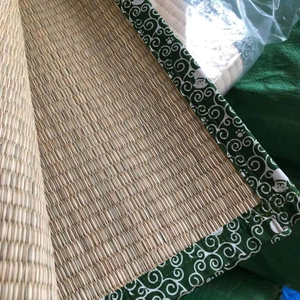 เสื่อหญ้าทะเลคุณภาพส่งออกจำนวนมาก ทำด้วยมือ ทนทาน เป็นธรรมชาติ เสื่อหญ้าทะเล เสื่อหญ้าทะเลเวียดนาม อุปกรณ์ตกแต่งโต๊ะ - Product Image 1