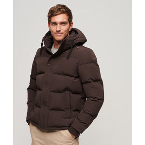 Fabricant de vestes matelassées en toile en gros – Veste d'hiver chaude en tissu durable avec logo frontal pour marques de mode – Approvisionnement en gros - Product Image 3