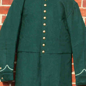 Manteau formel américain de reproduction inspiré de la période de la guerre civile, manteau en laine de reproduction américaine - Product Image 4