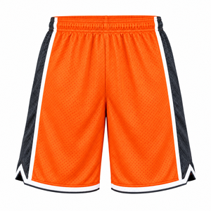 Pantalones Cortos de Baloncesto para Hombre, Duraderos y Resistentes, 100% Poliéster, Lona Sólida, Diseñados para Soportar tus Partidos Más Duros - Product Image 2