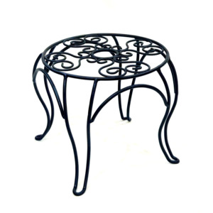 Metal <b>Plant</b> Stand Indoor Outdoor Flower Pot Holder Decorative Iron Planter Stand Garden Home Decor - Product Image 5