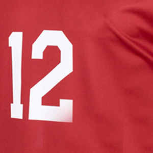 Custom Red <b>Soccer</b> Jersey Set With Number Sublimated Print Quick Dry Polyester Unisex Adult Uniforms Short Sleeve Elastic Waist - Product Image 4
