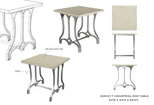 โต๊ะข้างทรงสี่เหลี่ยมทันสมัย ไม้วีเนียร์โอ๊ค สำหรับโซฟา ข้างเตียง ห้องนอน ห้องนั่งเล่น เฟอร์นิเจอร์ทรงกลมสไตล์โบราณ - Product Image 2