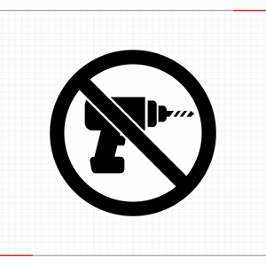 No perforar. Etiqueta de seguridad personalizada para máquinas industriales, adhesivo 3M resistente al calor y a los arañazos. - Product Image 1