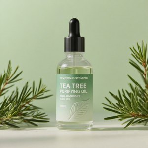 Sérum pour cheveux végétalien à l'arbre à thé et à la menthe fraîche pour le cuir chevelu, prévention des <span class=keywords><strong>poux</strong></span>, absorption rapide, booster de croissance des cheveux sans produits chimiques - Product Image 1