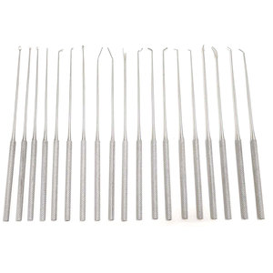 Micro Dissector Set Stainless Steel Reusable Microsurgery Surgical <b>Instruments</b> Kit for Precision <b>Neurosurgery</b> Brain Surgery - Product Image 5