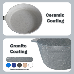 Professional Quality Non Stick Casserole Featuring <b>Copper</b> Coated Interior Heavy Duty Forged Aluminum Body - Product Image 6