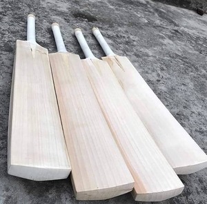 Bate de Críquet Premium de Madera de Sauce de Cachemira, Hoja Resistente y Duradera, Equilibrio Perfecto, Ligero, para Práctica de Bateo con Potencia - Product Image 1