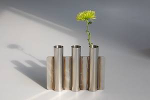 Último modelo de florero de mármol blanco de lujo, centro de mesa artístico decorativo de piedra para decoración moderna del hogar. - Product Image 4