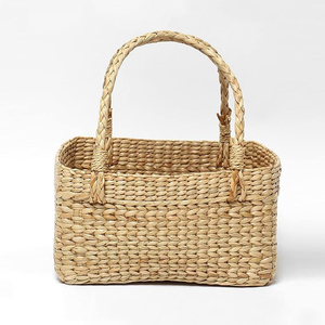 Unique Design Round Shape Handmade Woven Storage <b>Basket</b> For Home Decoration Kitchen Ware Fruit Serving <b>Basket</b> Multipurpose Usage - Product Image 4