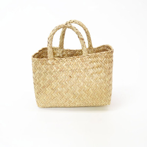 Best choice sustainable <b>raffia</b> tote handbag wholesale seagrass shopping <b>bag</b> trendy handbags for women - Product Image 5