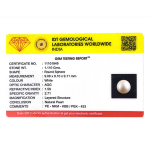 Loose Pearl 5.55 Carat Exquisite Gemstone for Fine Jewelry - Product Image 3