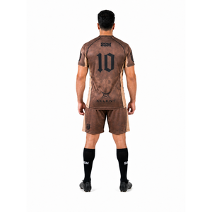 Ensemble d'uniformes de football personnalisés pour hommes, 100 % polyester, manches longues, tenue d'équipe, kit de match et d'entraînement OEM, marque privée, tailles 5XL et 6XL - Product Image 2