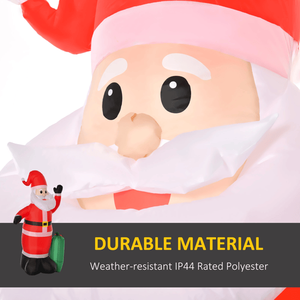 Décorations de cour de vacances en plein air Inflatables de Noël de 8 pieds Noël de fête gonflable pour votre maison! - Product Image 3