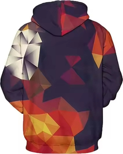 Sweat à capuche léger pour homme, dernier design, sublimation, prix abordable, vente en gros OEM, tendance, 100% coton, imprimé - Product Image 2