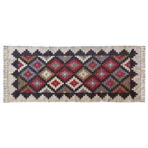 Lightweight and Stylish <b>Runners</b> <b>Rug</b> | Hand Woven Jute-Woolen Kilim <b>Rugs</b> for Living Room Bedroom & Study - Product Image 2