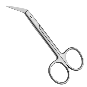 Tijeras Quirúrgicas para Encías Wagner de 4.5″, Tijeras Periodontales de Acero Inoxidable, Instrumento Médico de Precisión Dental para Tejidos Finos - Product Image 1