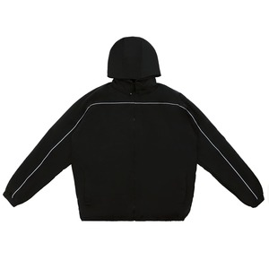 Men's Polyester Shell Windbreaker Tracksuit Two Piece Jogging Heat Suit Jacket Sweat Suit <b>Set</b> - Product Image 4