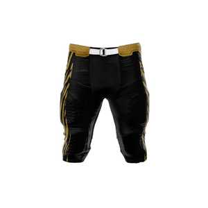 Conjunto de Uniforme de Fútbol Americano para Hombre, Color Dorado y Negro, Cuello en V, Manga Corta, Número 6, Absorbe la Humedad, Ropa de Práctica, Precio Bajo - Product Image 5