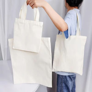 Bolsa de Compras de Lona, Tamaño Mediano, Patrón Geométrico, Asa Superior, Correa para el Hombro, Bolsa de Mano para Uso Diario - Product Image 2
