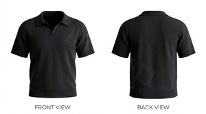 เสื้อโปโลคอปกแขนสั้นสำหรับฤดูร้อนขายดี รับผลิตตามสั่ง ขายส่ง พร้อมสกรีนโลโก้ตามแบบที่ต้องการสำหรับผู้ชาย - Product Image 3