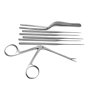 Kit de 7 Piezas de Instrumentos Quirúrgicos de Diagnóstico ORL (Oído, Nariz y Garganta), Cureta de Otología, Pinzas, Proveedor Mayorista - Product Image 5