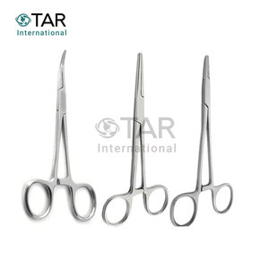 ชุดเครื่องมือผ่าตัดและจับเข็ม 12 ชิ้น ทำจากสแตนเลส สำหรับทันตกรรม/สัตวแพทย์/การแพทย์ แบบตรงและแบบโค้ง - Product Image 3