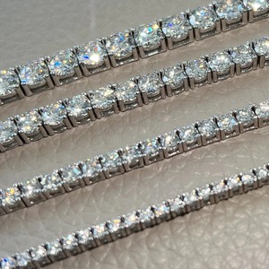 Bracelet en diamant de laboratoire en argent sterling 925, style luxe glacé, idéal pour mariage, fête, anniversaire et usage quotidien – Offre spéciale - Product Image 3