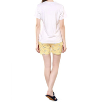 Nouvel Arrivage Ensemble Deux Pièces Décontracté d'Été pour Femme en Coton Respirant Couleur Unie, Longueur au-dessus du Genou, Haute Qualité, Séchage Rapide